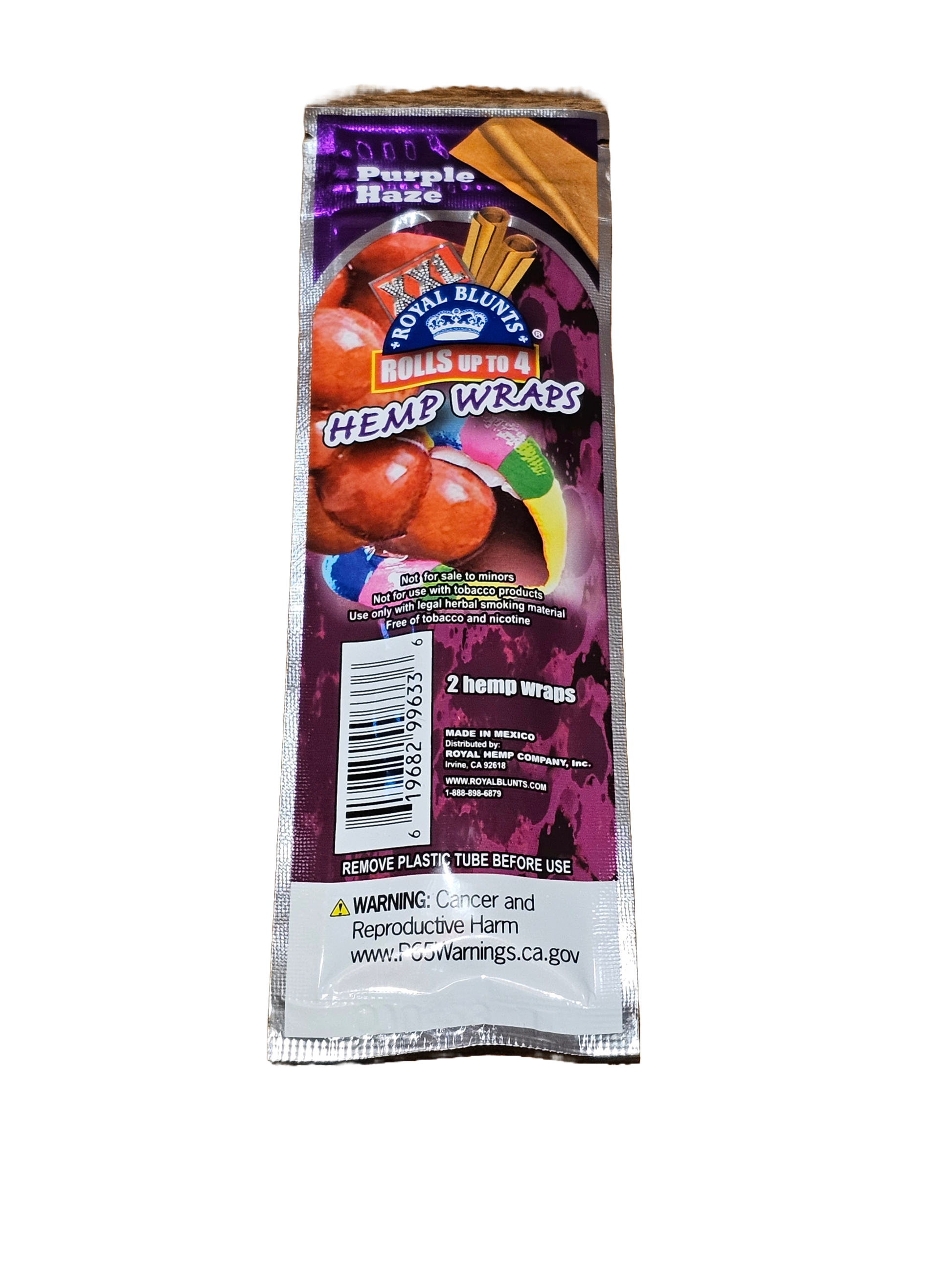Royal Hemp - 100% Hemp Blunts - Purple haze - Medicinal Greens